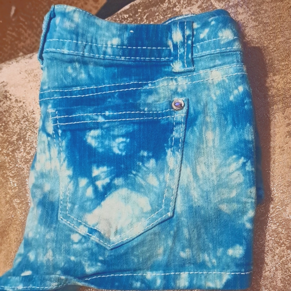 Sky blue shorts